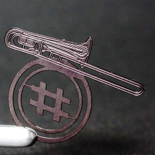 譜めくりマーカー 《トロンボーン》 538090 音楽雑貨・アクセサリー