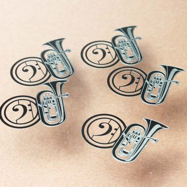 譜めくりマーカー 楽譜タブ 音楽雑貨 ユーフォニアム