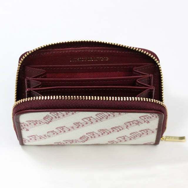 Leather Jacquard コイン・カード入れ 楽譜 音楽雑貨 音楽ギフト