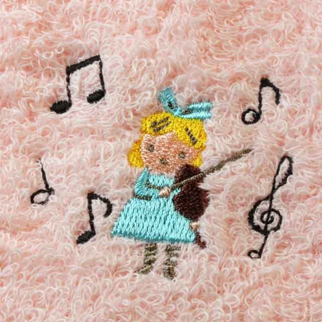 ShinziKatoh タオルハンカチ ポワポワチック ミュージックガール