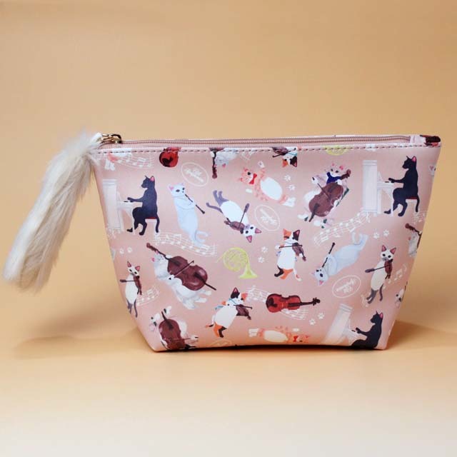 Naptime サーモンピンクポーチ キャンディーがま口ポーチ☆ アリス サーモンピンク | BonBon Kyoto
