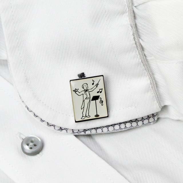 舶来 カフスボタン コンダクター 指揮者 音楽雑貨