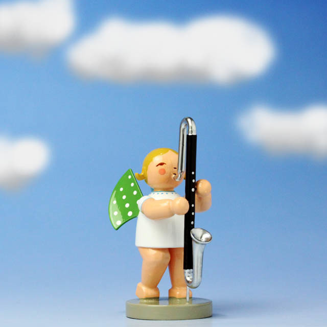 コントラバスクラリネット Wendt & Kuehn 天使のオーケストラ 音楽雑貨 音楽グッズ 音楽ギフト