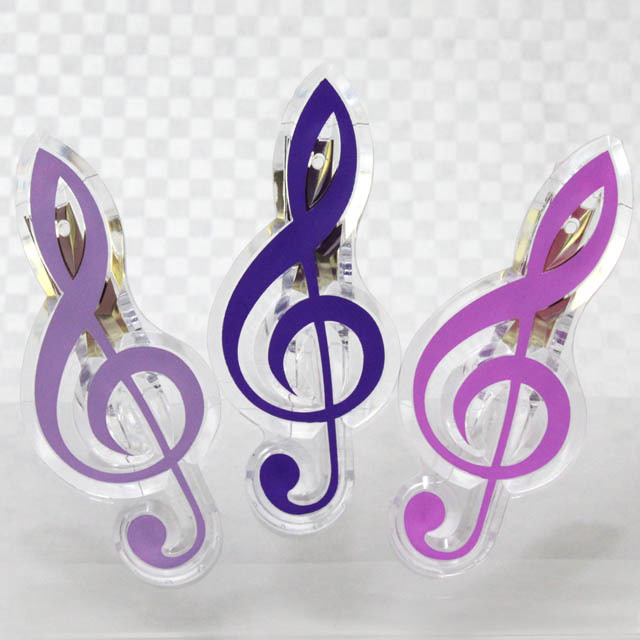 ト音記号クリップ ギフトセット 音楽雑貨 音楽グッズ