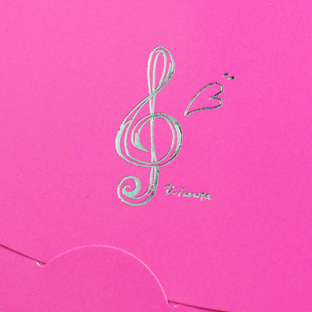 楽譜あぶらとり紙 クリーニングペーパー ト音記号 音楽雑貨