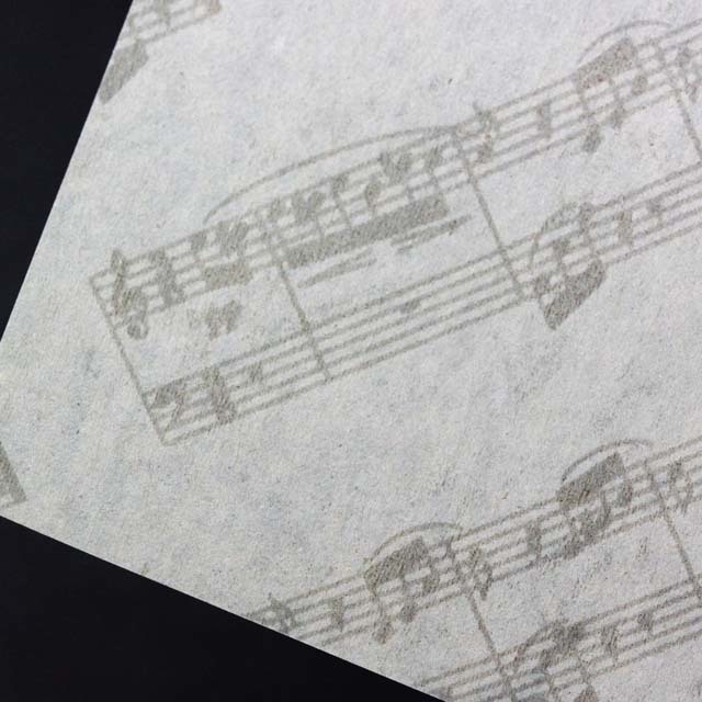 楽譜あぶらとり紙 サックス Pink シルバー 410015 音楽雑貨