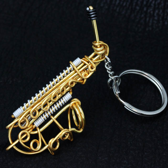 3D Wire Art アルトサックス 100053 音楽雑貨・アクセサリー専門店
