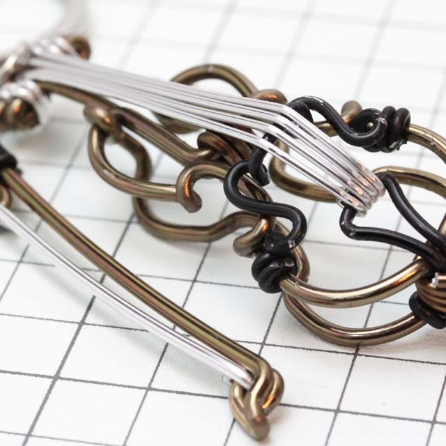 アート・デザイン・音楽 charmy 3D Wire Art クラシックギター 100657 音楽雑貨・アクセサリー