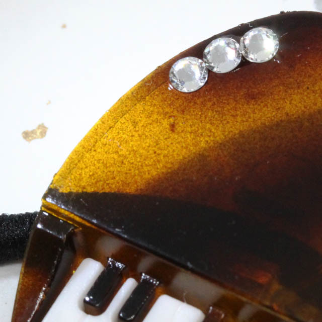 鼈甲風 ヘアゴム グランドピアノ 音楽雑貨