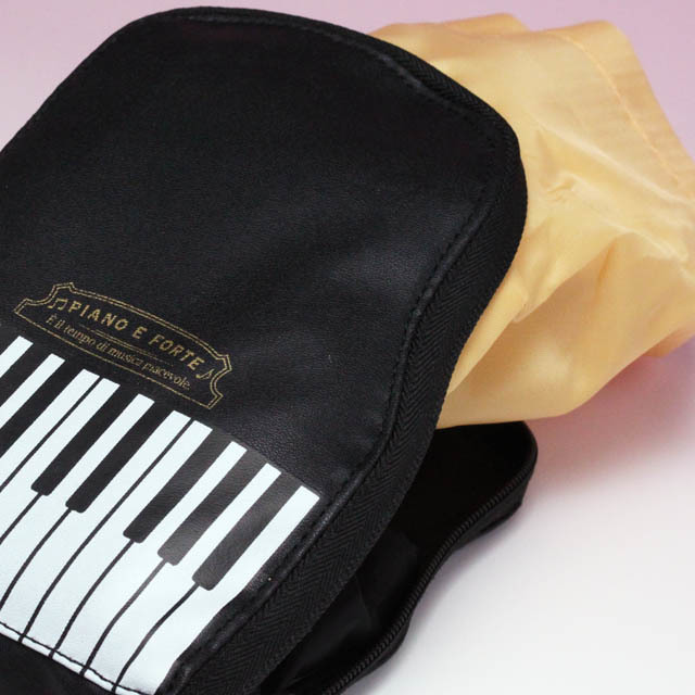 グランドピアノ くるりんぱ エコバッグ 095669 音楽雑貨・アクセサリー