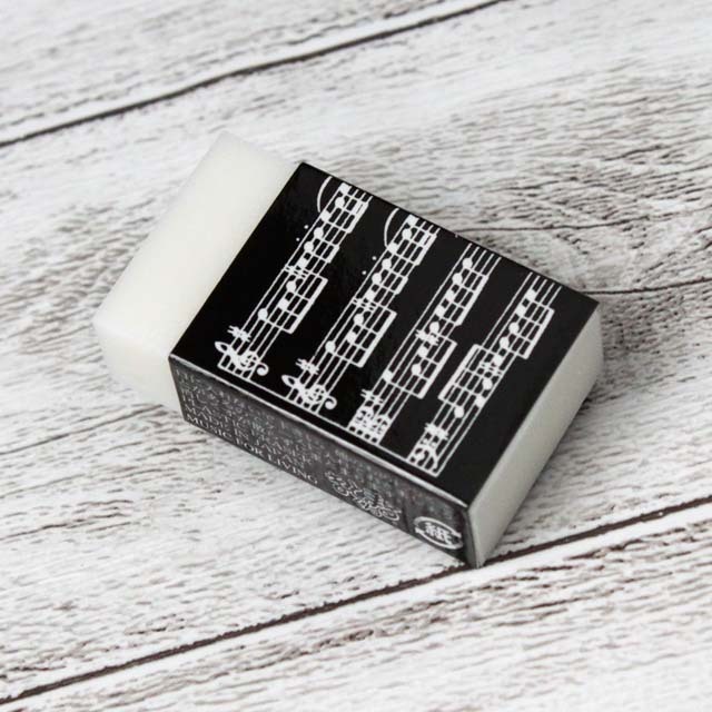 楽譜 消しゴム 音楽雑貨 音楽グッズ