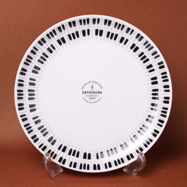 KEYBORDER ピアノ鍵盤 プレート 中皿 音楽雑貨 音楽グッズ
