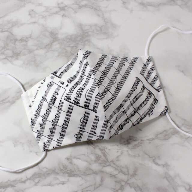 シンギング マスク 《 楽譜 アイネクライネ 》 131743 音楽雑貨