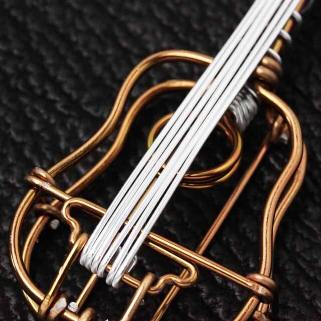 3D Wire Art クラシックギター 100657 音楽雑貨・アクセサリー