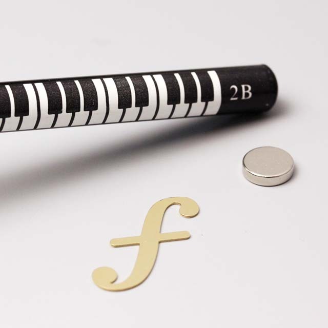 マスク・デコ マグネット フォルテ 音楽グッズ 音楽雑貨