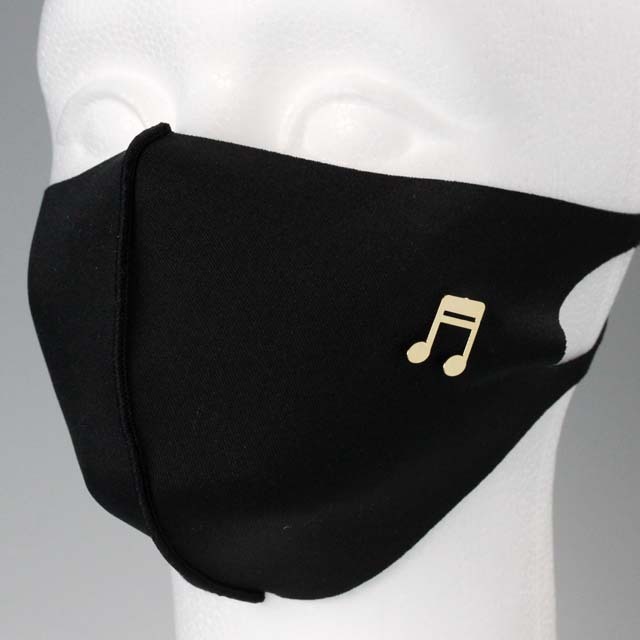 マスク・デコ マグネット ２連１６分音符 音楽グッズ 音楽雑貨