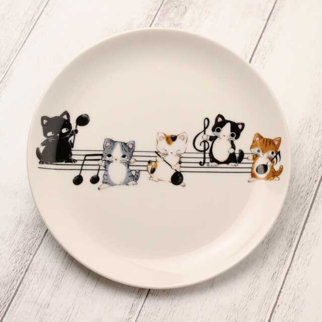 Ｙamaneko 音符 小皿 音楽雑貨