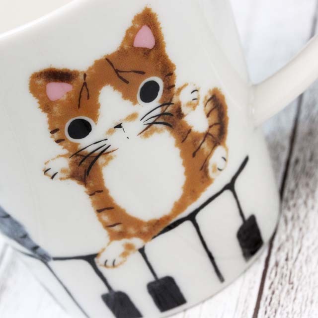 Ｙamaneko 鍵盤 マグカップ 音楽雑貨
