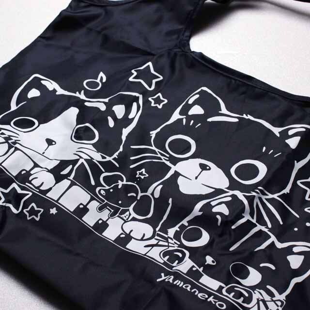 Ｙamaneko 鍵盤 エコバッグ 音楽雑貨