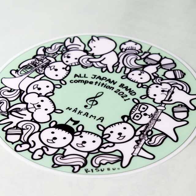 クリアファイル リ吹部 吹奏楽コンクール 音楽雑貨 音楽グッズ