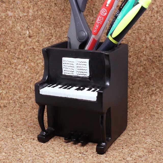 アップライトピアノ ペンスタンド 099841 ☆ 音楽雑貨・アクセサリー