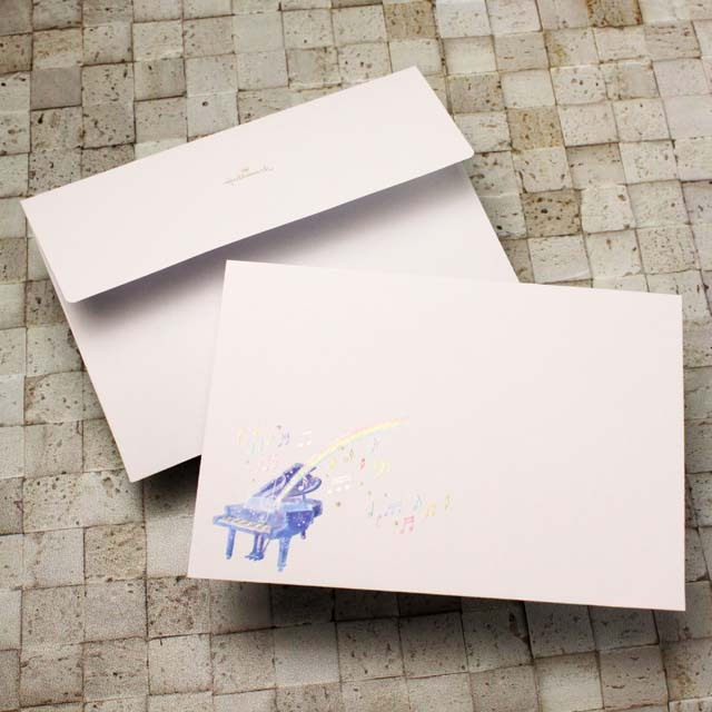 封筒 piano harmony ピアノハーモニー 音楽グッズ 音楽雑貨