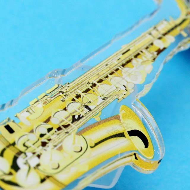 ネームキーホルダー アルトサックス 7240 音楽雑貨 アクセサリー専門店 プレリュード