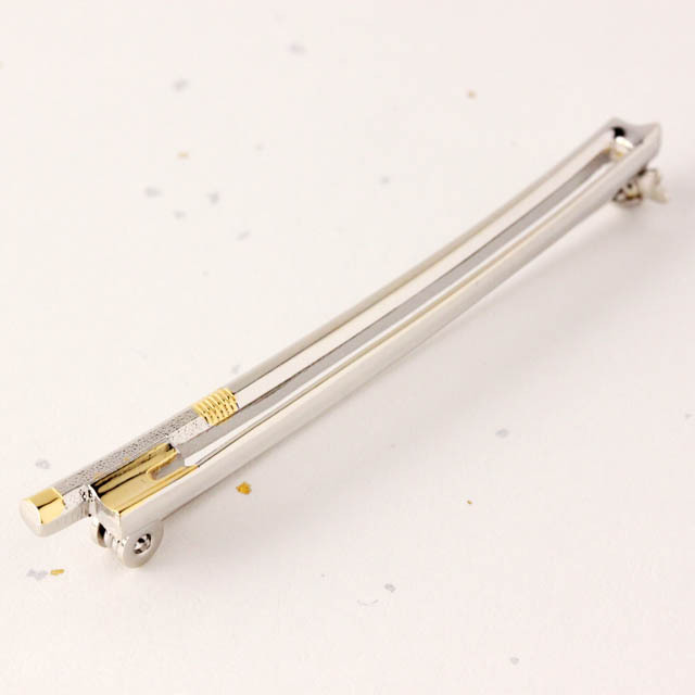 ボウ ブローチ （弓型ブローチ） 133754 音楽雑貨・アクセサリー専門店