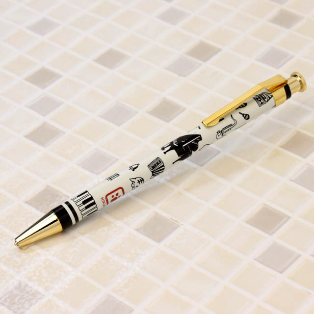 ピアノ 鍵盤 シャープペン 発表会記念品 音楽雑貨 音楽グッズ 楽器アクセサリー