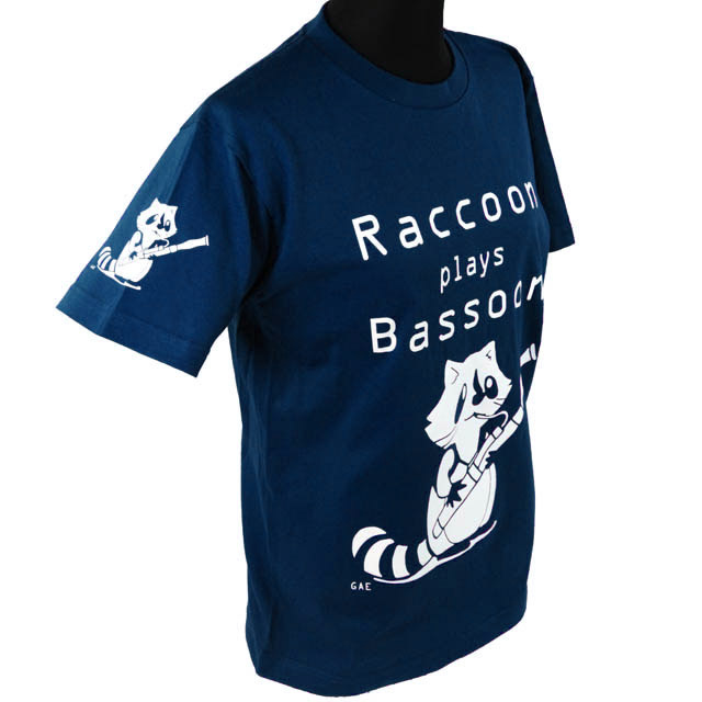 Raccoon plays Bassoon ファゴット バスーン 音楽雑貨 音楽グッズ