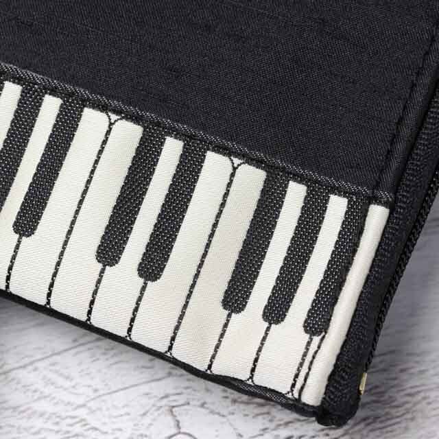 マルチポーチ ピアノ鍵盤 音楽グッズ 音楽雑貨 音楽小物