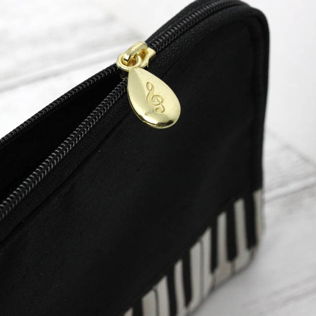 ピーチピアノ マルチポーチ 《ピアノ鍵盤》 132986 音楽雑貨・アクセサリー