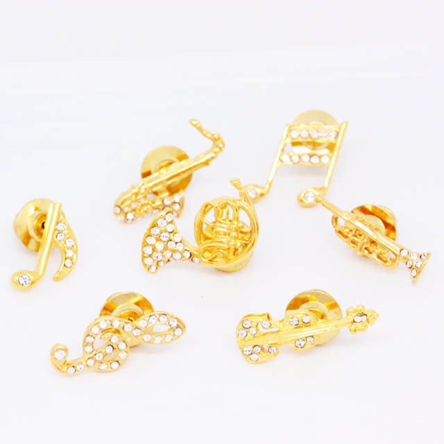 ジュエルピン mini ト音記号 音楽アクセサリー 音楽グッズ 音楽雑貨