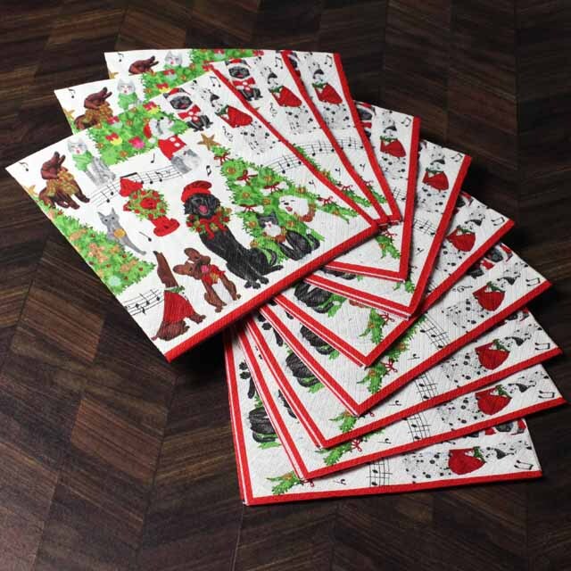 ペーパーナプキン ペーパータオル 楽譜 ペット 音楽雑貨 音楽グッズ