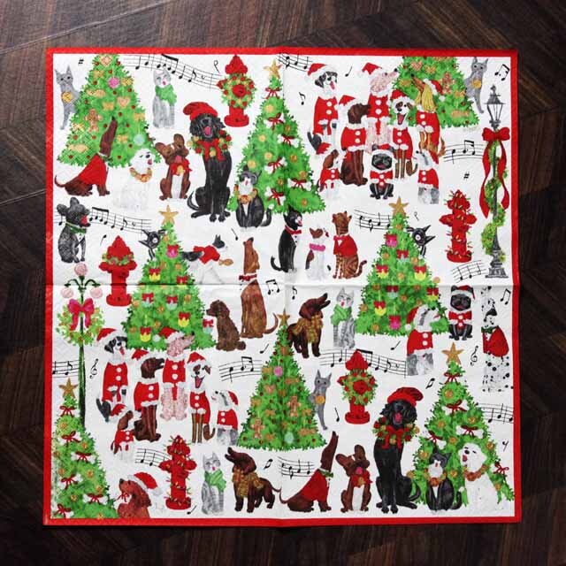 ペーパーナプキン ペーパータオル 楽譜 ペット 音楽雑貨 音楽グッズ