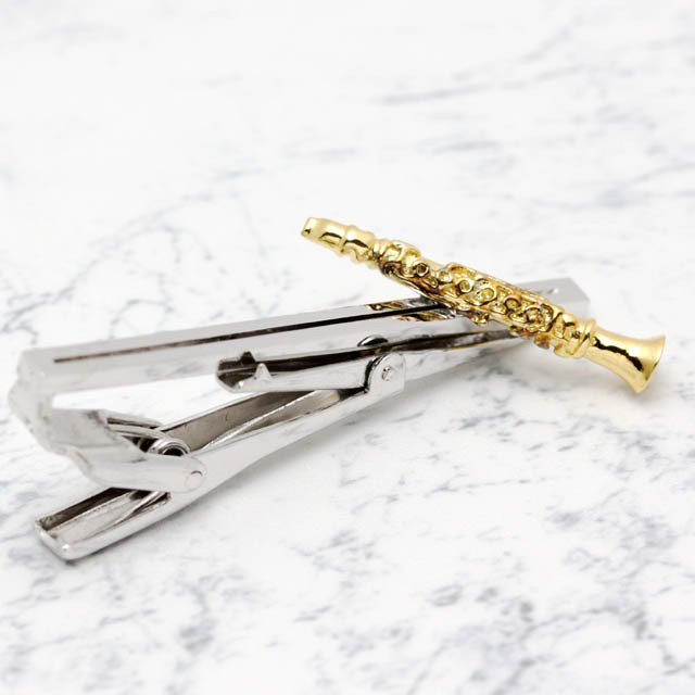 クラリネット Clarinet SV925 シルバー タイバー タイピン 音楽雑貨 音楽グッズ 音楽アクセサリー