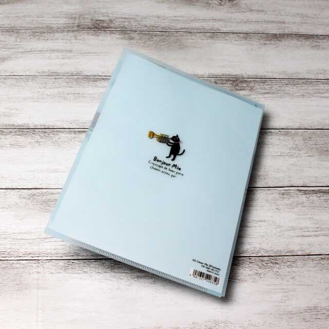A５ ３ポケット クリアファイル Mie 楽器 音楽雑貨 音楽グッズ