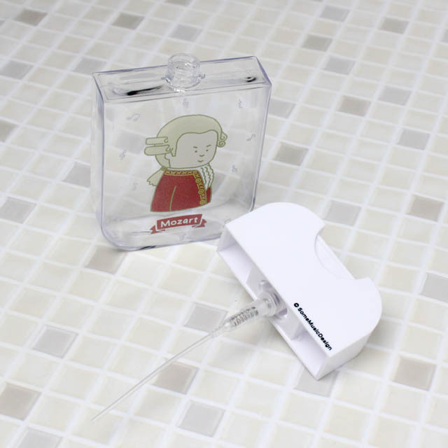 スプレー ボトル モーツァルト 作曲家 音楽雑貨 音楽グッズ 音楽ギフト