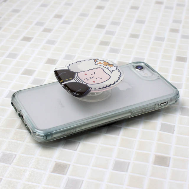 スマホグリップ バッハ 作曲家 音楽雑貨 音楽グッズ 音楽ギフト