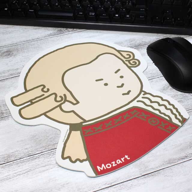 マウスパッド 《モーツァルト》 102505 音楽雑貨・アクセサリー専門店