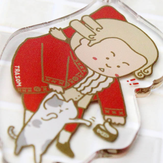 キーホルダー モーツァルト 作曲家 音楽雑貨 音楽グッズ 音楽ギフト