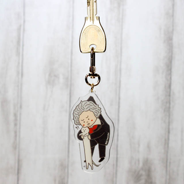 クラシカロイド　アクリルキーホルダー　ベートーヴェン GOODS | アニメ「クラシカロイド」HP