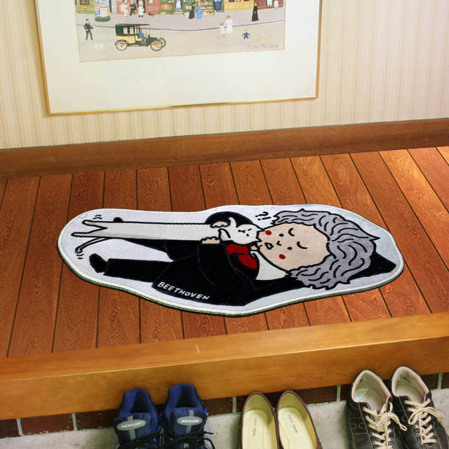 マット ベートーヴェン 作曲家 音楽雑貨 音楽グッズ 音楽ギフト