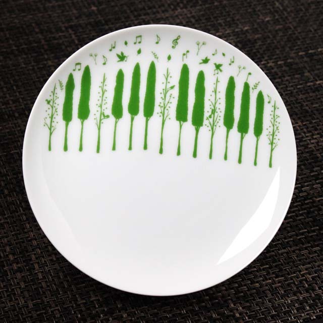 musicForest 鍵盤の森 プレート 音楽雑貨 音楽グッズ 音楽ギフト 発表会記念品