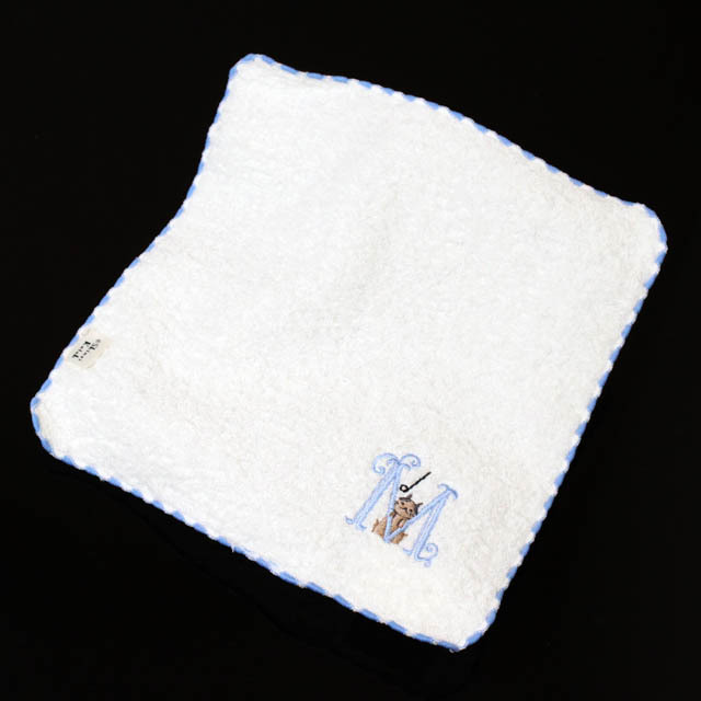 音符 タオルハンカチ イニシャル 音楽雑貨 音楽グッズ