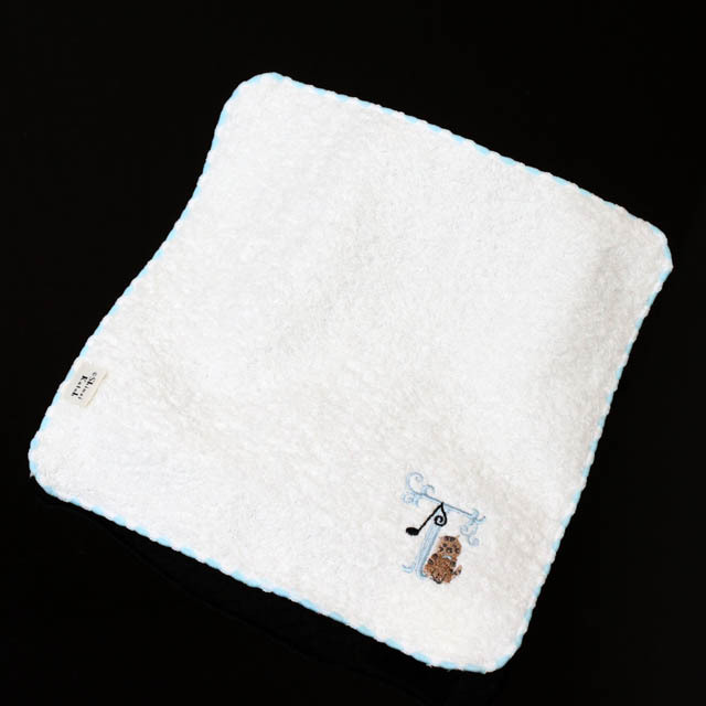 音符 タオルハンカチ イニシャル 音楽雑貨 音楽グッズ