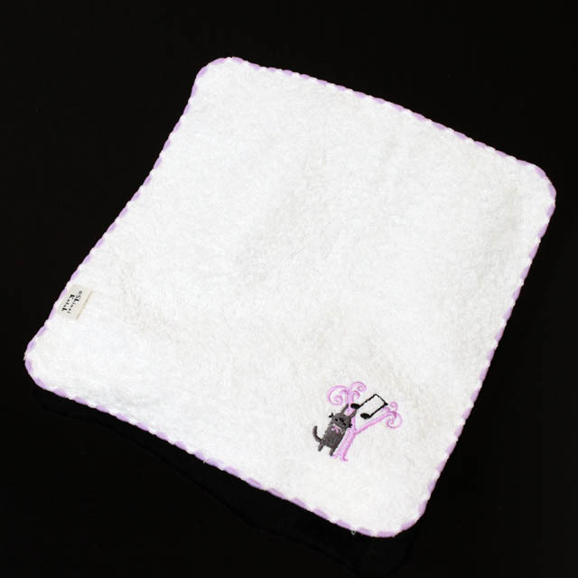 音符 タオルハンカチ イニシャル 音楽雑貨 音楽グッズ