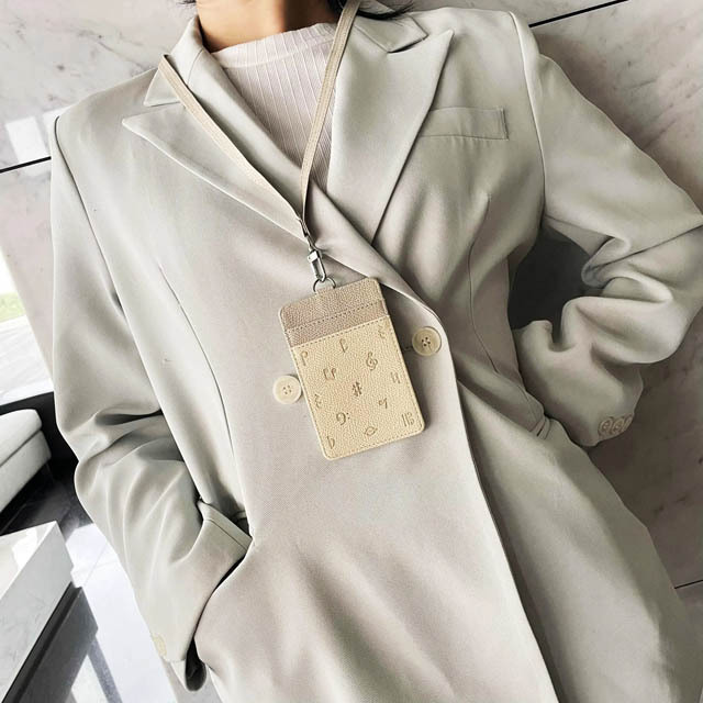 IDカードホルダー 音符 音楽記号 音部記号 音楽雑貨 音楽グッズ 音楽のある生活