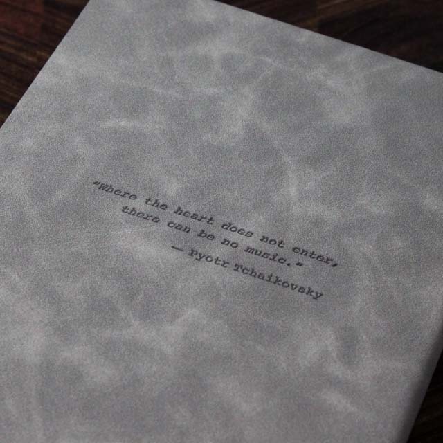 レザー風ノート 弦楽器 ヴァイオリン 音楽雑貨 音楽グッズ 音楽のある生活