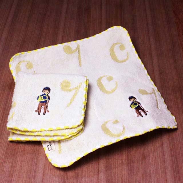 ホルン,Horn,チックトーン,ShinziKatoh,タオルハンカチ,音楽雑貨,音楽グッズ,音楽ギフト,発表会記念